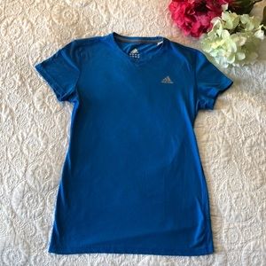 Blue Adidas Athletic Shirt